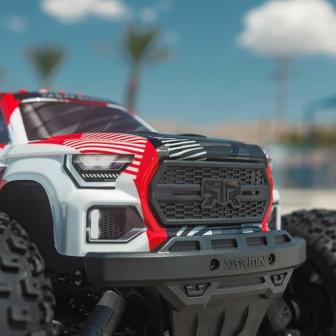 ARRMA RC Truck 1/10 Granite 4X4 223S BLX BRUSHLESS Monster Truck RTR with DSC RED ARA4302V4T2