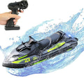 Cheerwing UDI023 RC Boat for Kids &amp Adults 20KM/H Vortex Jet Remote Control Boat for Pools and Lakes Gray