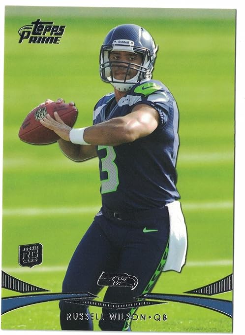 2012 Topps Prime Russell Wilson Rookie Card