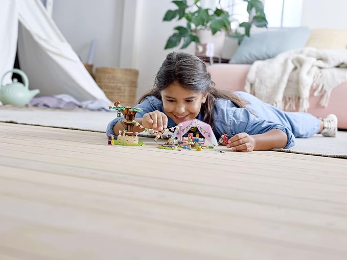 LEGO Friends Nature Glamping 41392 Building Kit Includes Friends Mia a Mini-Doll Tent and a Toy Bicycle (241 Pieces)
