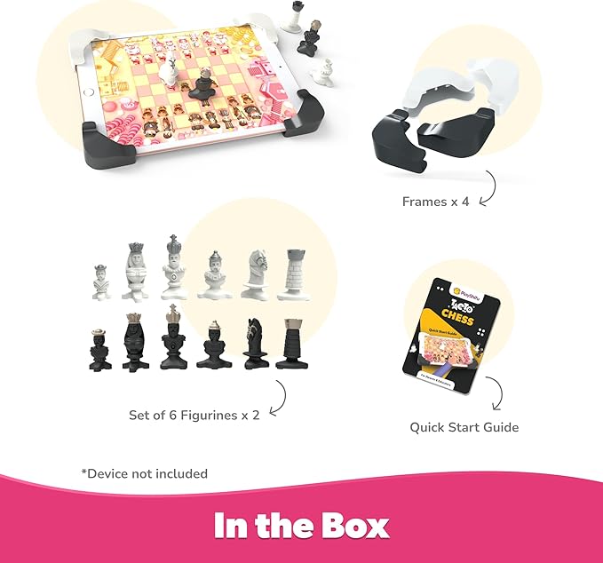 PlayShifu Tacto Chess – App-Based Interactive Chess with Real Figurines | STEM Learning &amp Educational Toy for Ages 6+ | Story-Based Puzzles | Gift for Boys and Girls