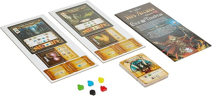 Res Arcana Lux et Tenabrae Board Game EXPANSION - Magical Fantasy Adventure Game Strategy Game for Kids &amp Adults Ages 14+ 2-5 Players 30-60 Min Playtime Made by Sand Castle Games