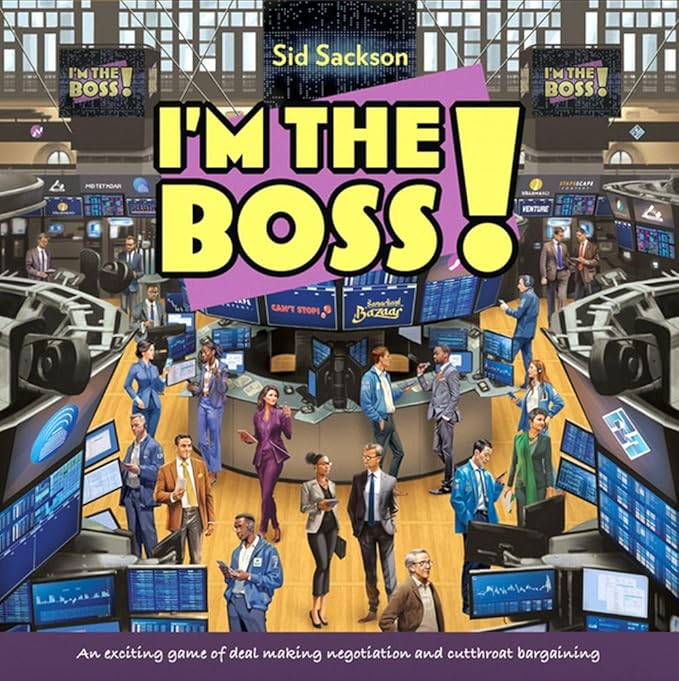 Face 2 Face Eagle-Gryphon Games I'm The Boss Bargaining Board Game