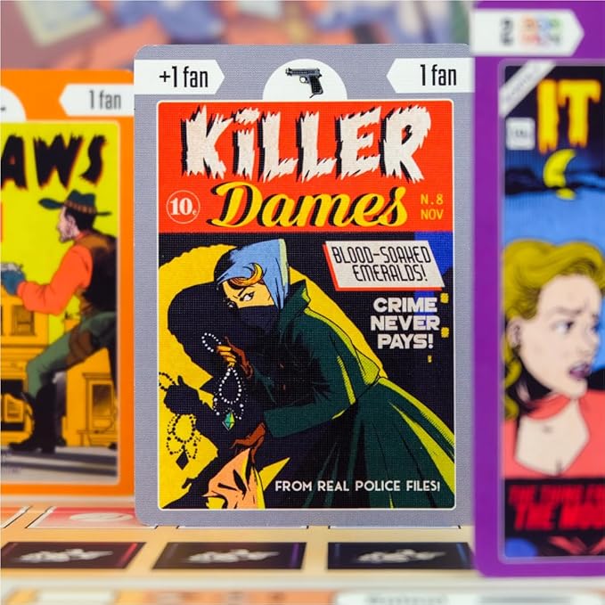 Age of Comics: The Golden Years | The Comic Book Publishing Game | Build Your Comic Empire During The Golden Age of Comics | Immersive Strategy Game for 1-4 Players 60-110 Mins Ages 14+