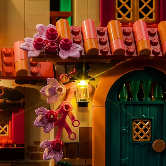 Upgraded Led Light Kit for Lego The Magical Madrigal House Building Set Compatible with Lego 43245 (Model Not Included)