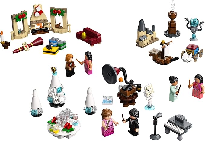 LEGO Harry Potter 2020 Advent Calendar 75981 Collectible Toys from The Hogwarts Yule Ball Harry Potter and The Goblet of Fire and More Great Christmas or Birthday Calendar Gift (335 Pieces)