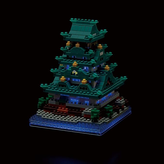 nanoblock - World Famous Buildings - Osaka Castle Sight to See Series Building Kit