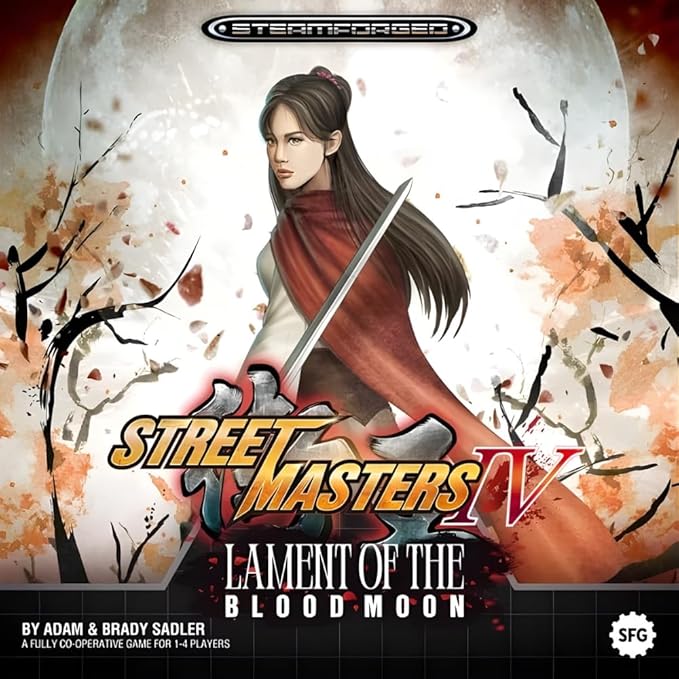 Steamforged Games Street Masters IV The Board Game: Lament of The Blood Moon Expansion