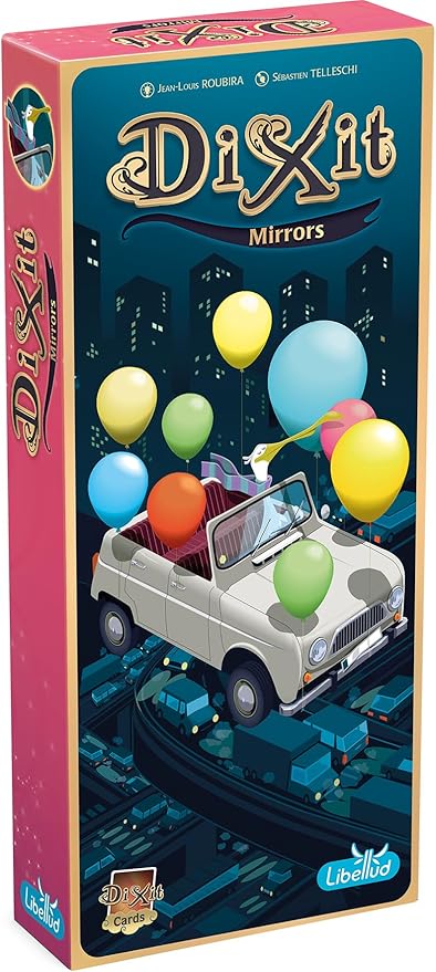 Libellud | Dixit Mirrors | Expansion | Multi-Time Awarded Imagination and Creativity Game | Ages 8 | 3 to 8 Players | 30 Minutes per Game | Multilanguage (Includes Spanish)