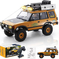 FMS FCX10 1/10 RC Crawler Land Rover Camel Trophy Edition Official Licensed 4WD All Terrain Off-Road RC Truck for Adults High-Detail Scale RC Car with Metal Gears Upgraded Shocks (Discovery)