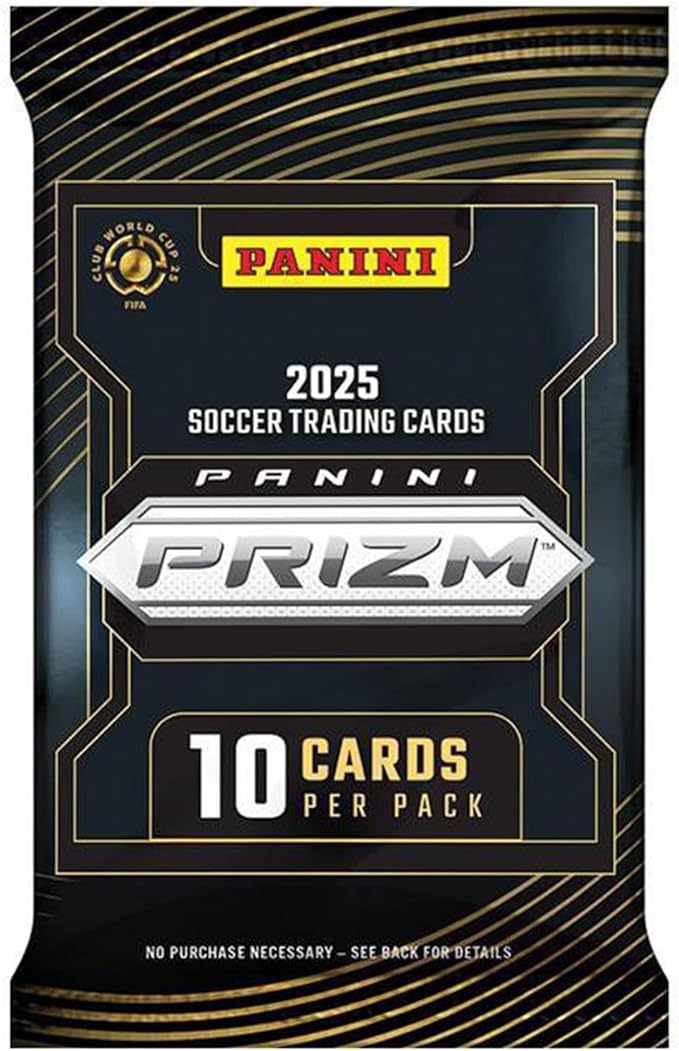2025 Panini Prizm Club World Cup Soccer Mega Box – FIFA Trading Cards – Includes Mega Box Exclusive Prizms Rookies &amp Inserts – Official Panini Retail Set