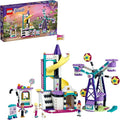 LEGO Friends Magical Ferris Wheel and Slide 41689 Building Kit for Kids Theme Park with 3 Mini-Dolls New 2021 (545 Pieces)