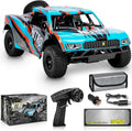 1/8 Scale Brushless RC Cars for AdultsMax 40mph Electric Off-Road Monster TruckWaterproof High Speed RC Car 4WD Remote Control Car with 3S Lipo 30+ Min Play All Terrain