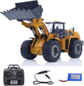 TOUCAN RC HOBBY US in Stock 1/14 HUINA Toys 2.4G 10CH Radio Controlled Loader 1583 Electric Lifting System Lights Sound RC Construction Vehicles Assembled for Adult