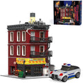 Spider Final vs. Building Set for Adults - MOC Heroes Peter &amp Friends' Apartment House Modular Building with Police Car Deli Grocery for Architecture Collectors Movie Fans Gift (3559 Pcs)