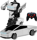 Remote Control Car Cyber-Inspired Transformer Toys Cars 2.4Ghz One-Button Deformation 360° Rotation Drift Rc Car Robot Rc Truck Toys for 4 5 6 7 8+ Years Old Boy Toys