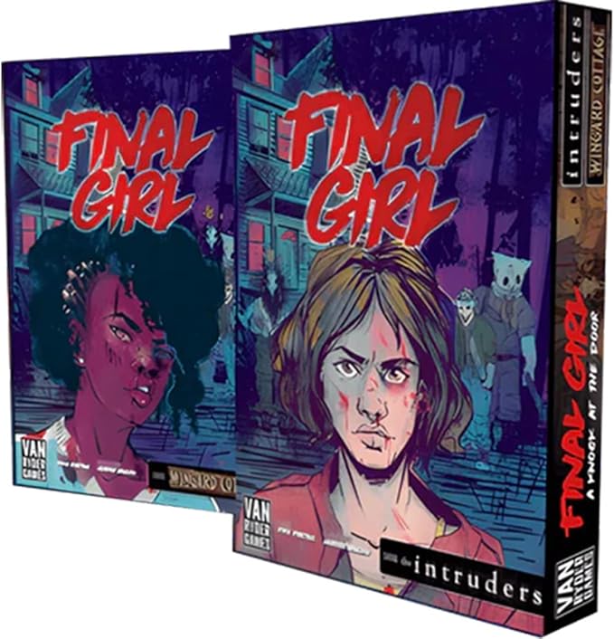 Van Ryder Games - Horror Board Game - Final Girl - A Knock at The Door Feature Film Box Core Box Required Solo Play 20-60 Mins Gameplay Ages 14+