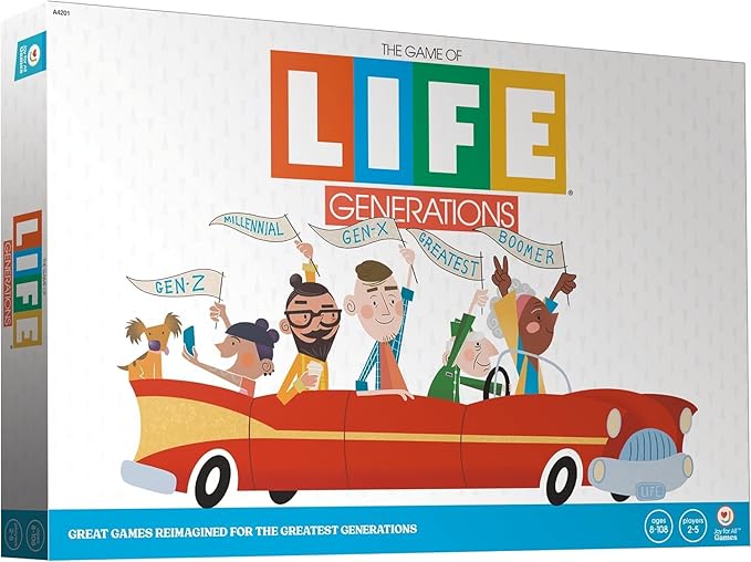 JOY FOR ALL Trivial Pursuit Generations (The Game of Life Generations)