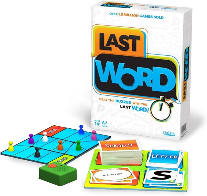 Buffalo Games LAST WORD - The race to have the final say By Buffalo Games White