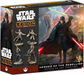 Asmodee Star Wars: Legion Heroes of The Rebellion Character Pack - Tabletop Miniatures Game Strategy Game for Kids and Adults Ages 14+ 2 Players 90 Min Playtime