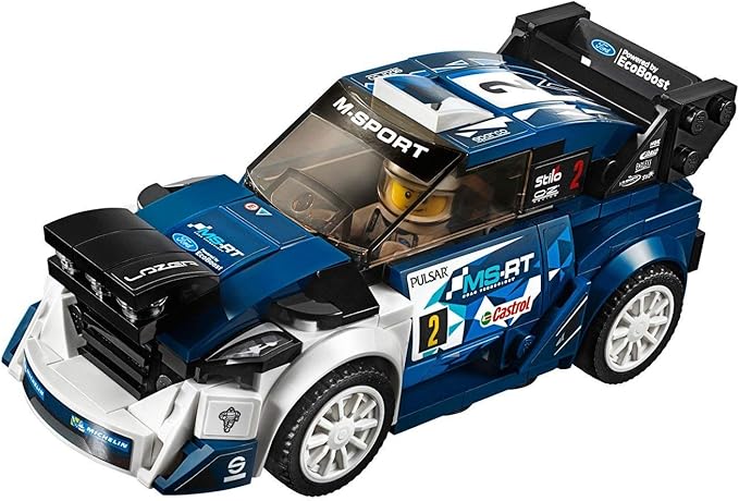 LEGO Speed Champions Ford Fiesta M-Sport WRC 75885 Building Kit (203 Pieces)