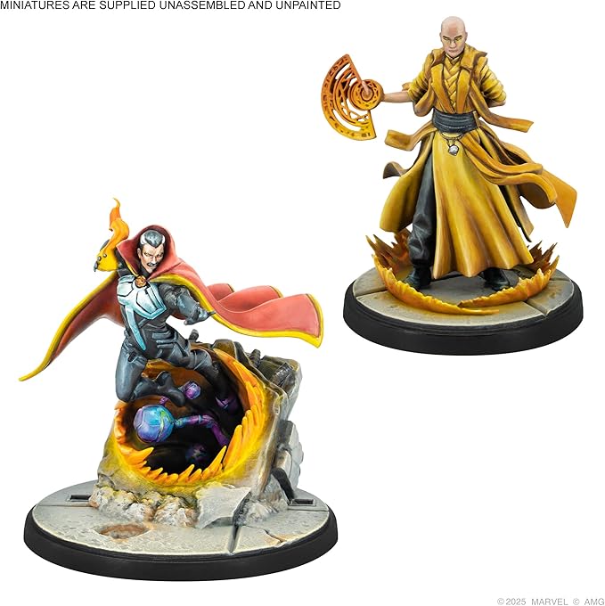 Asmodee Marvel: Crisis Protocol Convocation Affiliation Pack - Includes Doctor Strange Clea Mordo &amp The Ancient One Tabletop Superhero Game Ages 14+ 2 Players 90 Minute Playtime