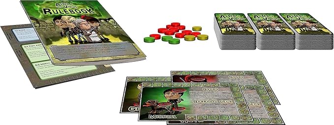 Fryx Games After The Virus: A Cooperative Zombie Deckbuilder for 1-3 Players Ages 14+