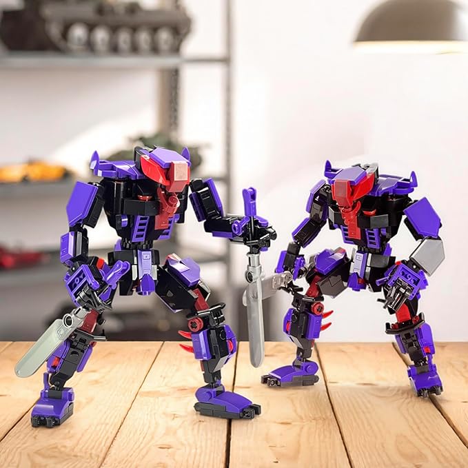MyBuild Mecha Frame Void Talon 5026 – Poseable Alien Villain Mech Building Set Dual Blade Combat Robot Toy Sci-Fi Model Kit for Teens 14+