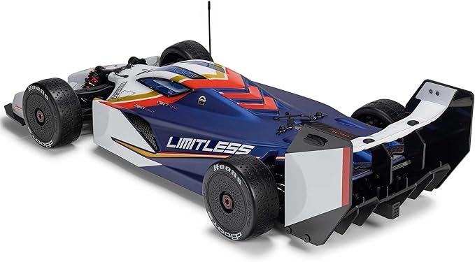 ARRMA RC Race Car 1/7 Limitless 120 8S BLX Speed Machine RTR w AVC White/Blue ARA7816T2