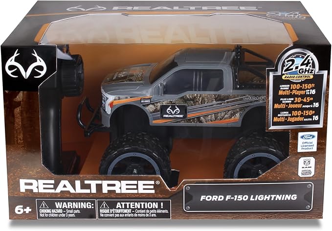 NKOK Realtree Ford F-150 Lightning RC Monster Truck