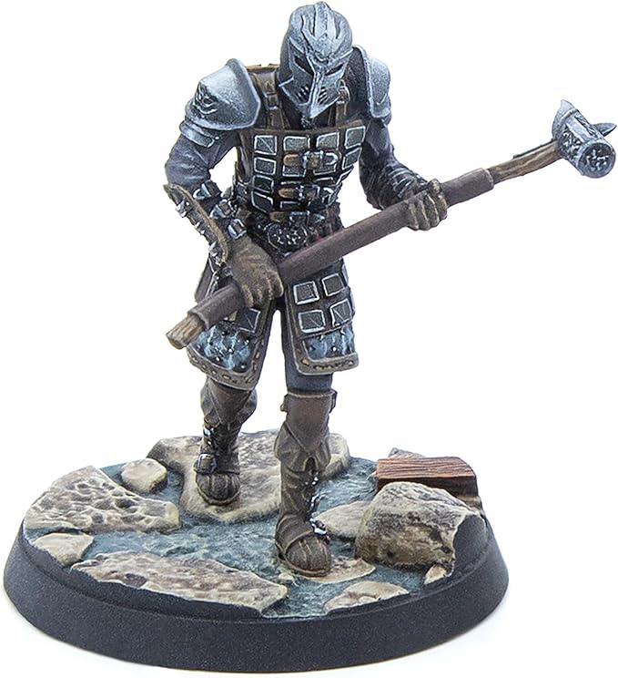 Modiphius: The Elder Scrolls: Call to Arms - Dawnguard Vampire Hunters - 6 Figure Resin Expansion Chapter 3 Unpainted 32mm RPG Miniatures w/ Scenic Bases