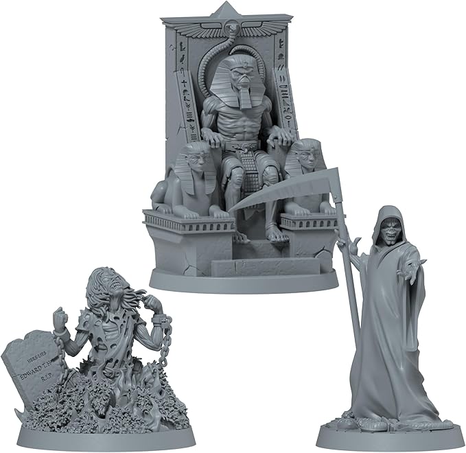 Zombicide Iron Maiden Character Pack #1 - Eddie Miniatures and Game Enhancements! Cooperative Strategy Board Game Ages 14+ 1-6 Players 60 Minute Playtime Made by CMON