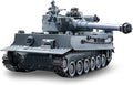 RC Military Tank WW2 Tiger I Army Tank Toy with IR Battle 2.4GHz Remote Control Military Vehicles with Lights &amp Rotating Turret Gift for Boys Kids Adults &amp Collectors