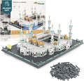 Masjid Al Haram Building Blocks Set - Great Mosque of Mecca Architecture Model Kit 2000+ PCS - Islamic Mosque Educational Construction Toy for Kids &amp Adults - Muslim Eid Ramadan Hajj &amp Umrah