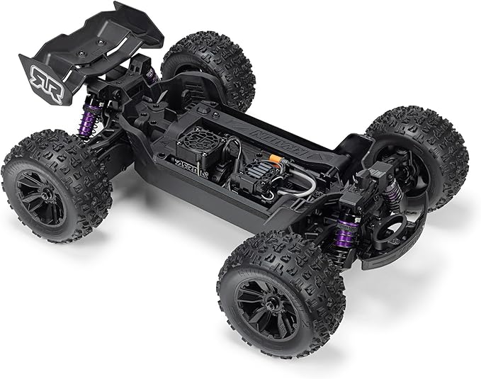ARRMA 1/16 Mini Kraton 3S DSC 4X4 RTR Brushless Speed Truck (3S Battery &amp Charger Included) Teal/Pink ARA2508ST2