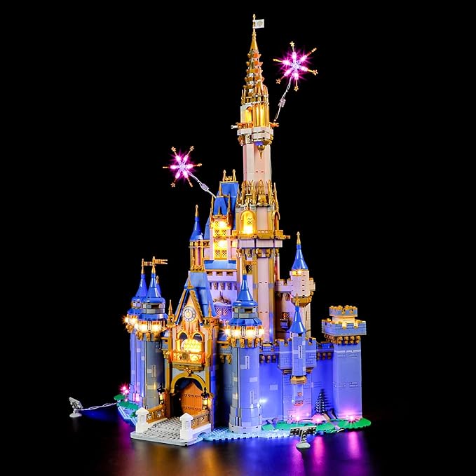 2023 Version LED Light Kit Compatible with Lego 2023 Disney Castle 43222 (Model Set Not Included)