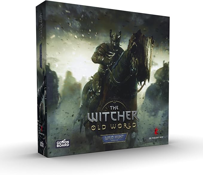 The Witcher Old World Wild Hunt Board Game Expansion - New Cooperative &amp Solo Mode! Fantasy &amp Adventure Strategy Game for Adults Ages 14+ 1-5 Players 90-150 Min Playtime Made by Go On Boar