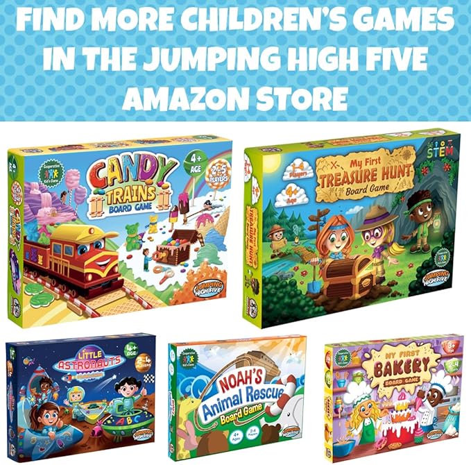 Baby Dinosaur Rescue Board Game – Cooperative Dinosaur Adventure Game for Kids Ages 4+ – Work Together to Save The Baby Dinos – Easy to Learn – Fun Family Board Game