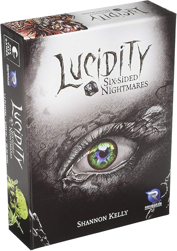 Renegade Game Studios Lucidity: Six-Sided Nightmares Push Your Luck Board Game for 1-4 Players