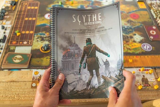 Stonemaier Games: Scythe: The Rise of Fenris by Ryan Lopez DeVinaspre &amp Jamey Stegmaier | 8 Episode Scythe Campaign and 11 Modules Including a Cooperative Mode | Add to Scythe | 1-5 Players 115