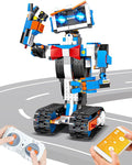 Robot Building Kits for Kids Stem Toys for Boys Age 8-12 APP &amp Remote Control Educational Coding Building Sets Programmable Robot for Kids Rechargeable Robotic Kit Gifts for Girls Boys