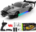 RC Drift Car 1/20 Scale 2.4GHz 4WD Remote Control Car with Led Lights 22KM/H High Speed Rechargeable Batteries Racing Sport Cars RC Cars for Kids Boys Girls Adults Gifts Birthday Christmas
