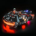 Upgraded Led Light Kit Compatible with Lego Star Wars The Dark Falcon Building Set Lights Decoration Compatible with Lego 75389 Best Gifts for Adults (Model Not Included)
