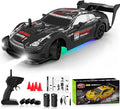 RC Drift Car 1/20 Scale 2.4GHz 4WD Remote Control Car with Led Lights 22KM/H High Speed Rechargeable Batteries Racing Sport Cars RC Cars for Kids Boys Girls Adults Gifts Birthday Christmas