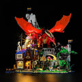 BRIKSMAX Led Lighting Kit for Lego-21348 Dungeons Dragons: Red Dragon's Tale - Compatible with Lego Disney Building Set- Not Include Lego Set