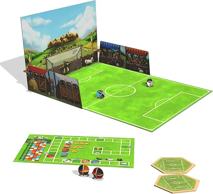 CATAN Soccer Fever SCENARIO EXPANSION - Kick off the Ultimate Match Day Fun! Strategy Game Family Game for Kids &amp Adults  Ages 10+ 3-6 Players 75 Min Playtime Made by CATAN Studio