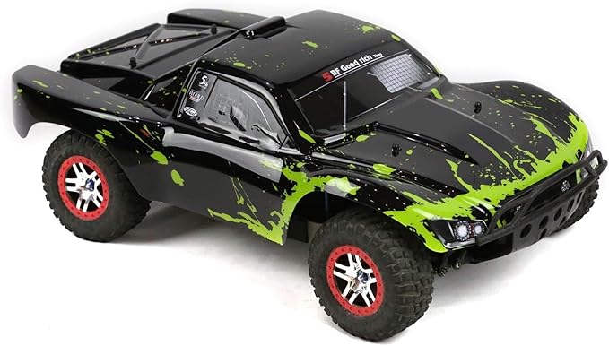 SummitLink Compatible Custom Body Muddy Green Over Black Replacement for 1/10 Scale RC Car or Truck (Truck not Included) SS-BG-01