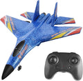 Gravity Glider Gravity Glider Plane Gravity Glider 4 Rotor Rc Glider Aircraft Drone Led 2.4g Gravity Rc Plane (Blue)