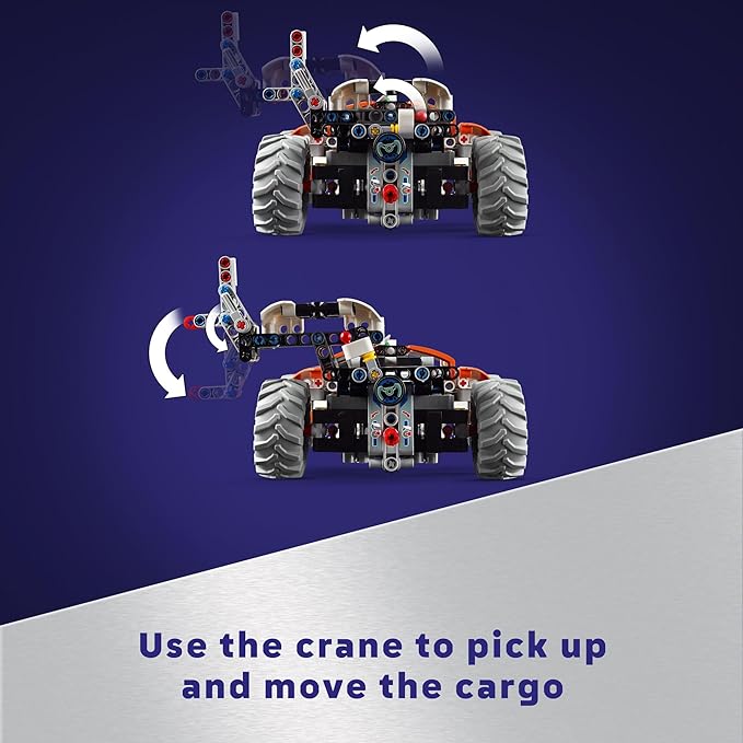 LEGO Technic Surface Space Loader LT78 Building Set Space Toy for Adventure Construction Exploration and Building Gift for Imaginative Play Birthday Gift for 8 Year Old Boys &amp Girls 42178