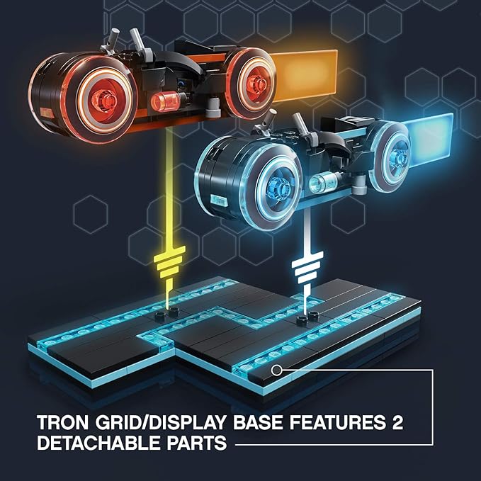 LEGO Ideas TRON: Legacy 21314 Construction Toy inspired by Disney’s TRON: Legacy movie (230 Pieces)